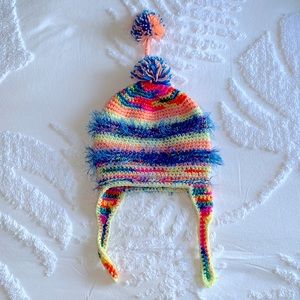 Hand Knitted Kids Beanie